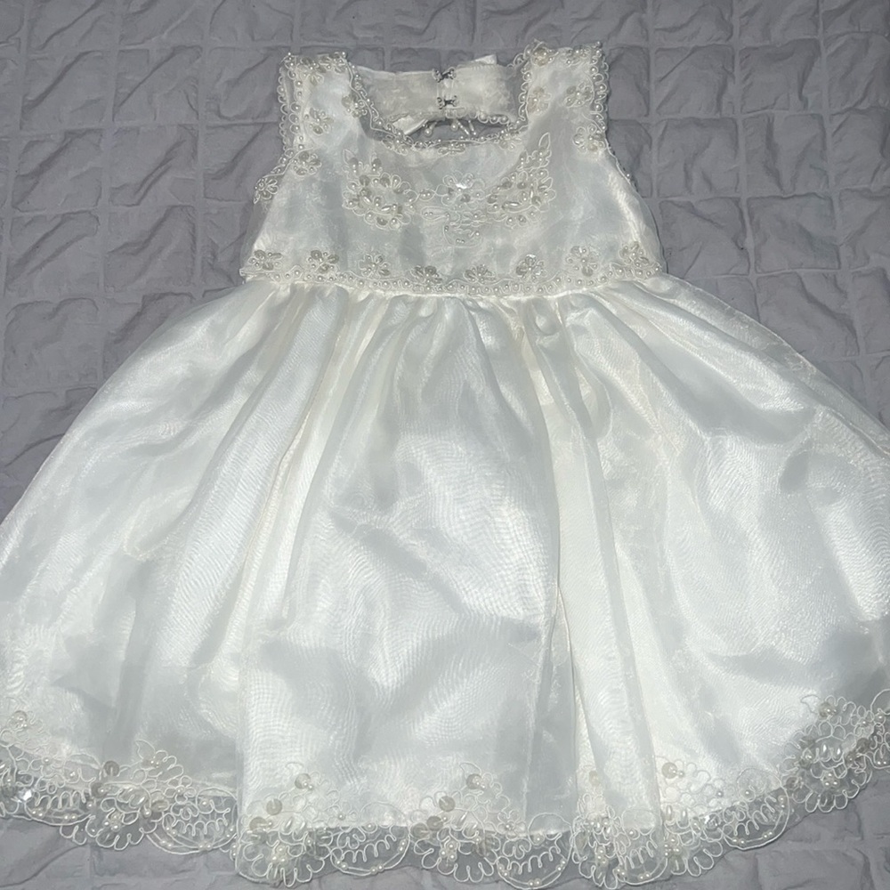 Size 12 months baptismal dress
